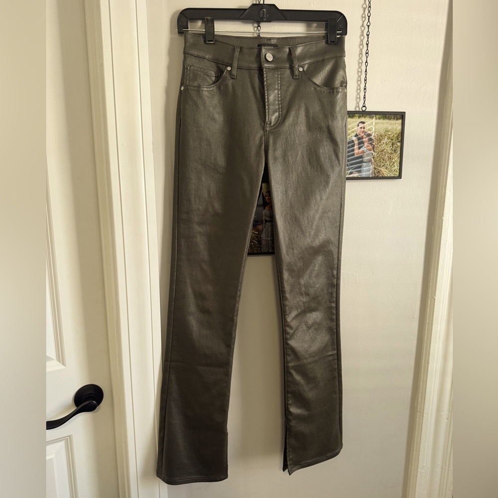 Express Skyscraper Faux Leather Pants